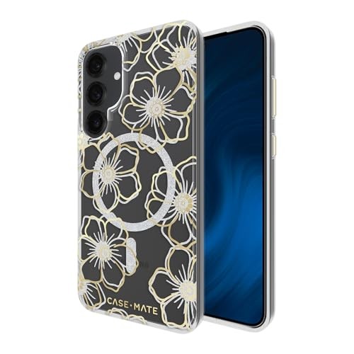 Case-Mate FGC-S25 Plus Floral Gems Case with Built-in Magnets Floral Gems