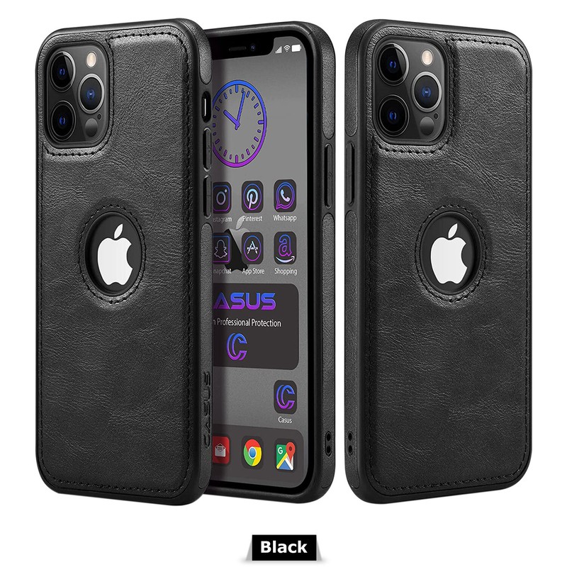For iPhone 13 Pro Max Case Slim Leather Luxury Thin Shockproof Cover Case 4Color