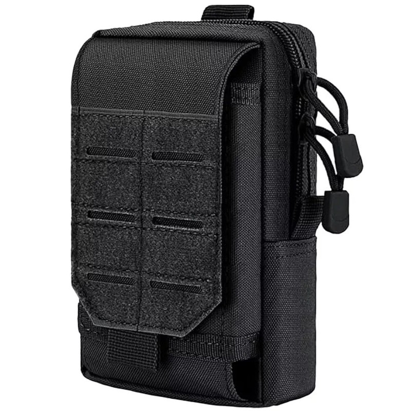 Tactical Molle Phone Pouch Heavy Duty Waterproof Cell Phone Holder Nylon Holster