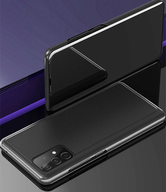 Mirror View Flip Phone Case For Samsung A16 A36 A56 A17 A15 A05 A35 A54 A73 A34 gallery