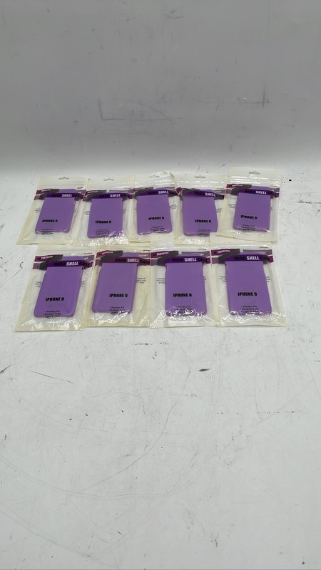 iPhone 6 Hard Shell Cases Purple Slim Snap On Cover Lot Of 9