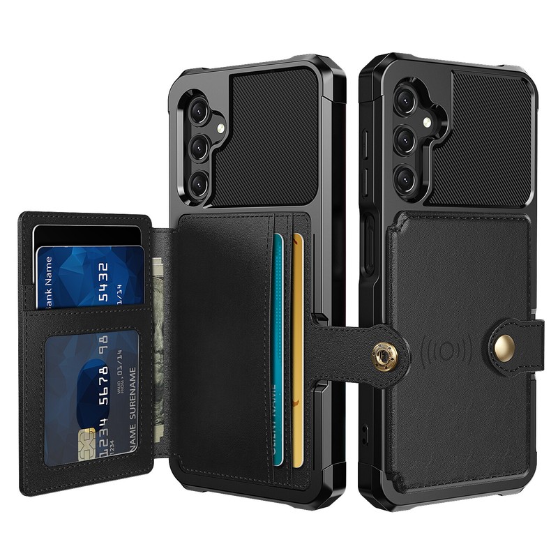 For Samsung Galaxy A16 A05 A05S A15 A35 A55 Leather Wallet Shockproof Case Cover