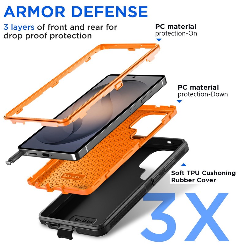 For Samsung Galaxy S26 Ultra Case Shockproof Heavy Duty Military Cover Fit Otter gallery