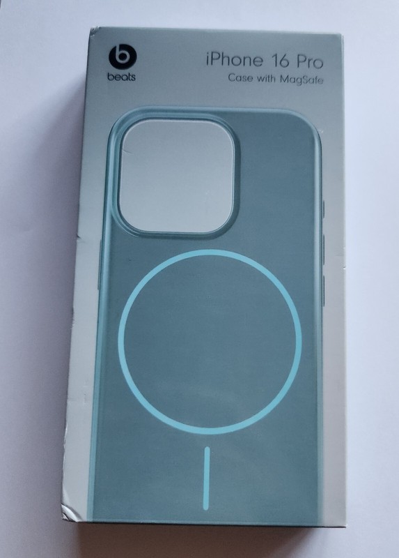 NEW Original Riptide Blue Beats iPhone 16 Pro MagSafe Case MCFN4LL/A in Retail P