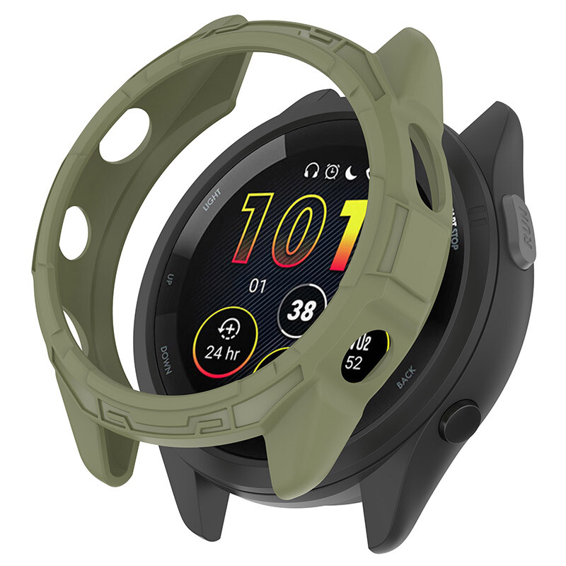 Rugged TPU Protection Bumper Case Shockproof Cover For Garmin Forerunner265/265S gallery