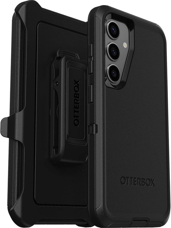 NEW Case For Samsung Galaxy A15 5G OtterBox Defender Series + Belt Clip – Black