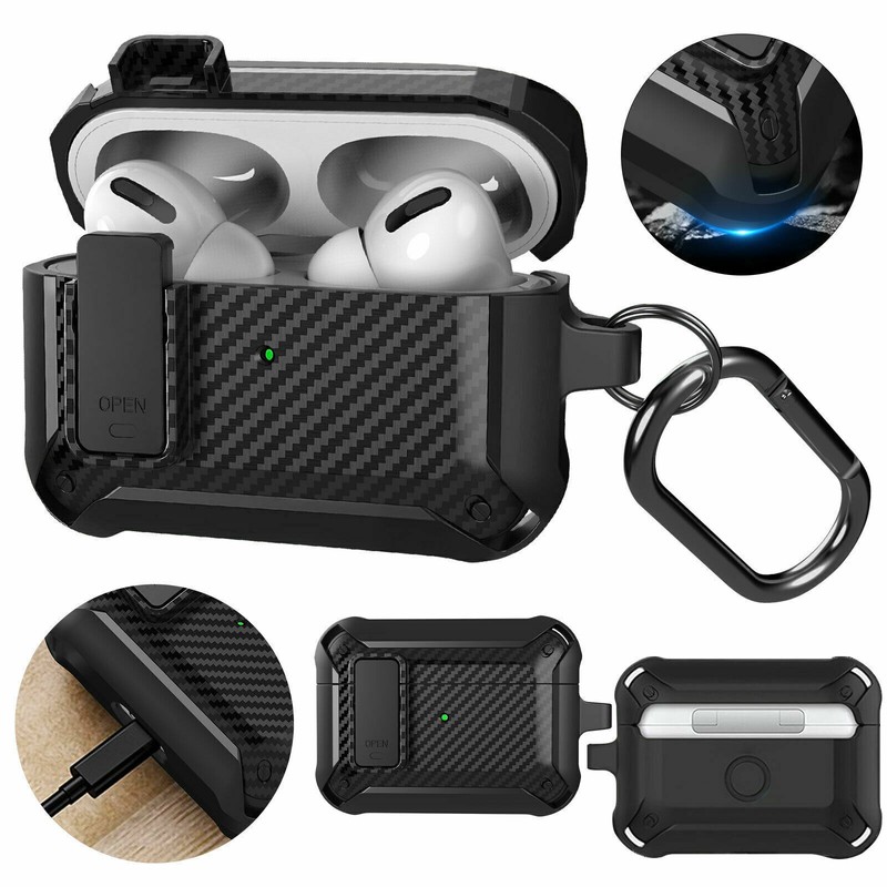 Shockproof Protective Case Cover Skin Clip For AirPods Pro 2nd 2022 Pro 2019