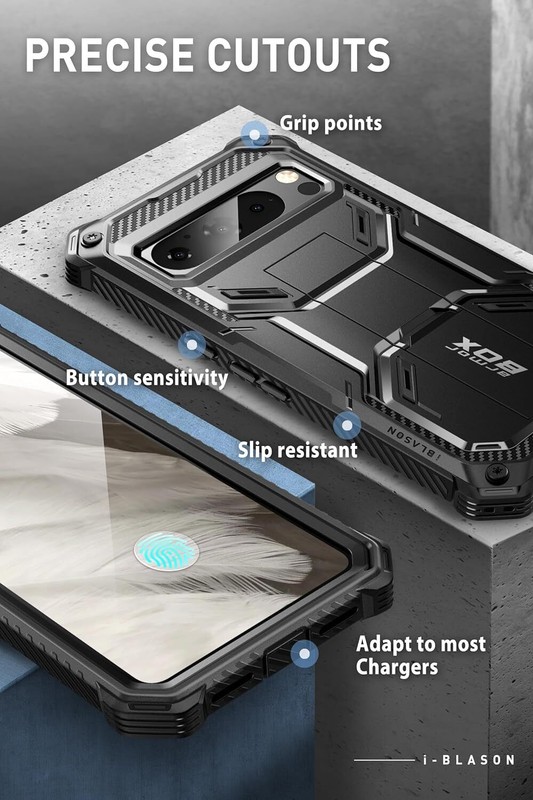 i-Blason Armorbox For Google Pixel 8 Pro Case Anti-Slip Bumper Screen Cover 2023 gallery