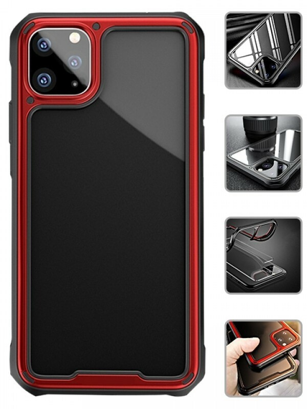 Hard PC + Flexible TPU Frame [Shock-Absorbing] for iPhone 11 Pro Max Case