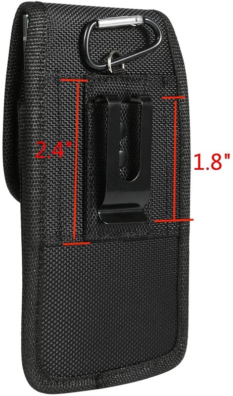 For MOTO G56 5G Phone Case Pouch Holster with Belt Clip Card Slot gallery