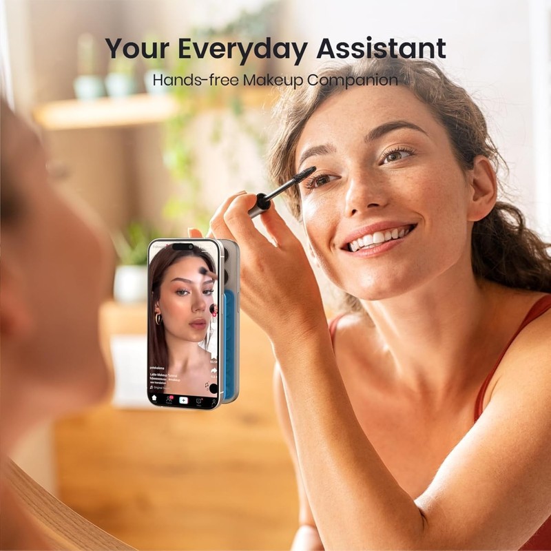 Innovative Detachable Suction Cup Phone Grip - Perfect for Selfies & Video Calls gallery