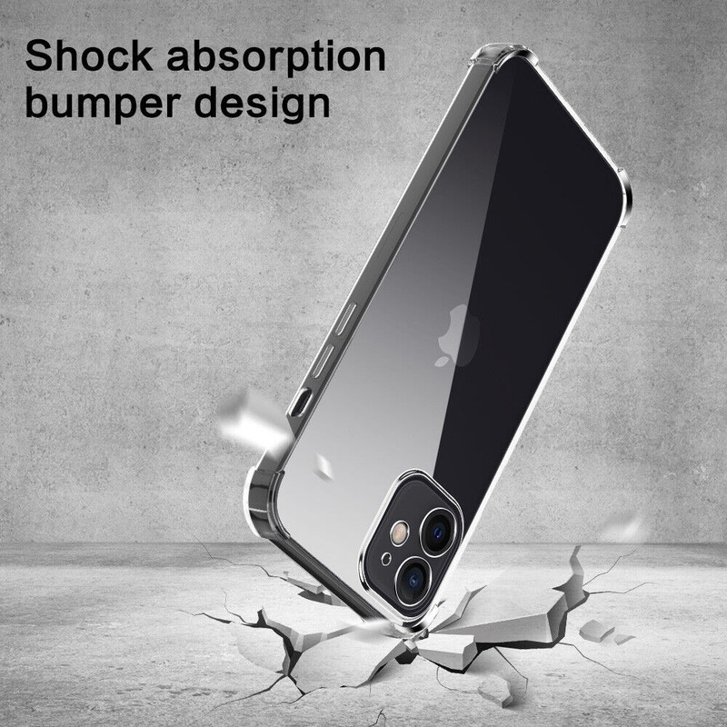 10X Clear Shockproof Case For iPhone 17 16 15 14 13 12 11 Pro Max Mini Xs XR 8 7 gallery