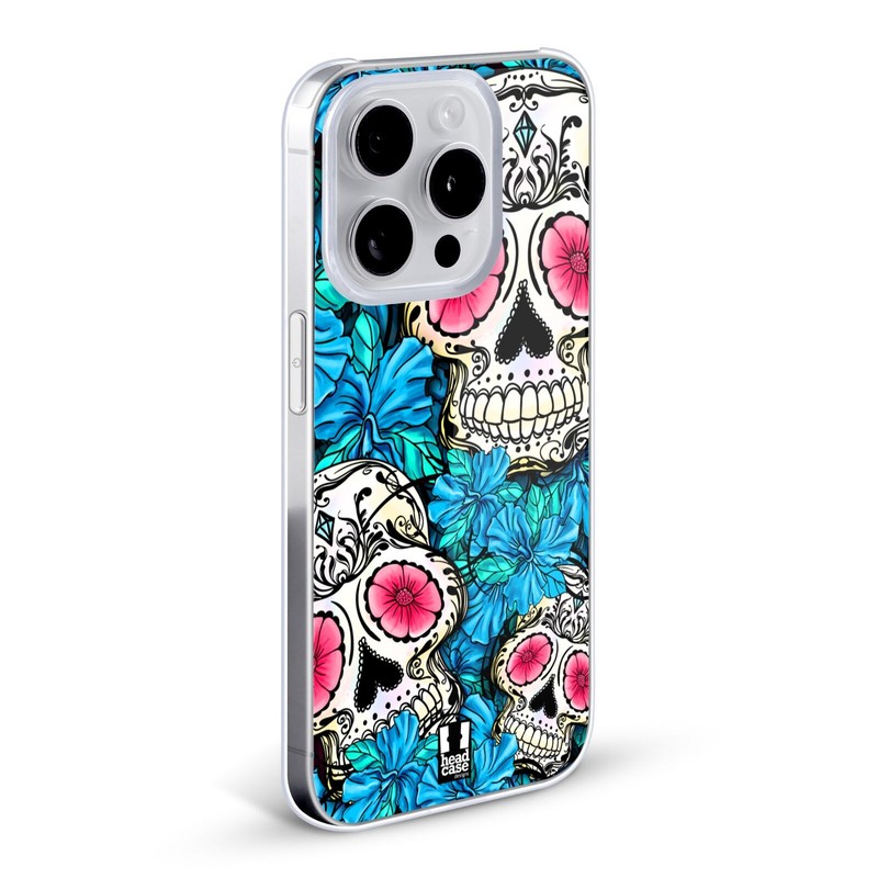 HEAD CASE DESIGNS FLORID OF SKULLS HARD BACK CASE FOR APPLE iPHONE PHONES gallery