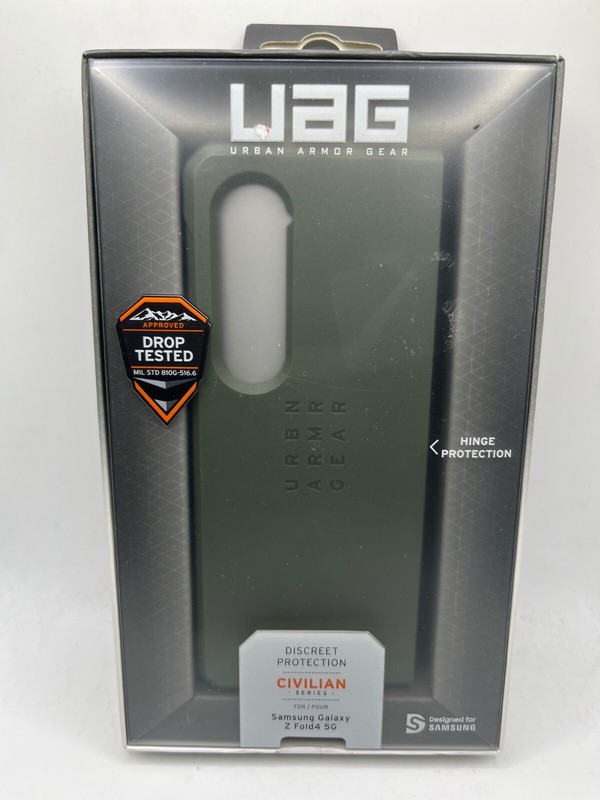 Urban Armor Gear UAG Civilian Case for Samsung Galaxy Z Fold4 Fold 4 Green Olive