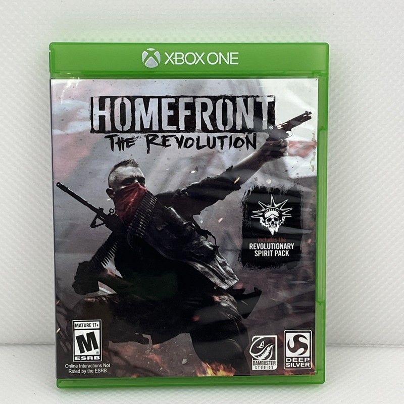 Case Homefront The Revolution Microsoft Xbox One (2016) Case Only