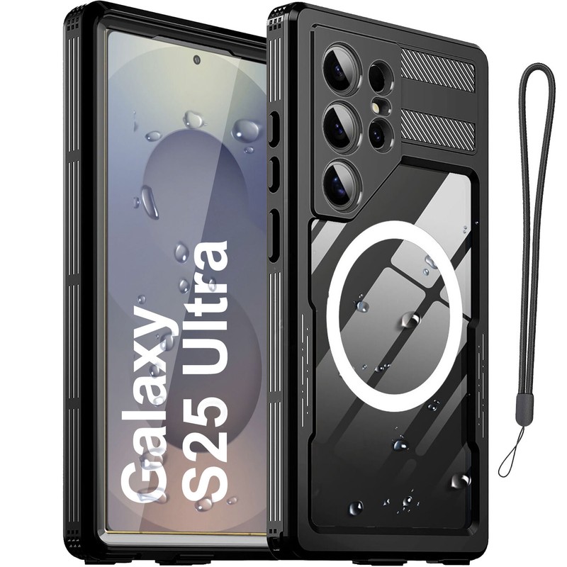 For Samsung Galaxy S25 Ultra Case Waterproof Shockproof Heavy Duty MagSafe Cover