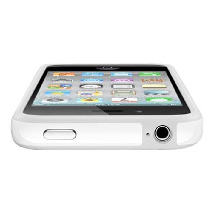 Authentic Apple iPhone 4/4S Bumper Case - Vintage - White - RETAIL gallery