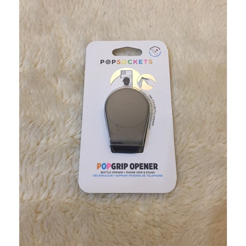 PopSockets PopGrip Phone Grip & Stand - Black Bottle Opener