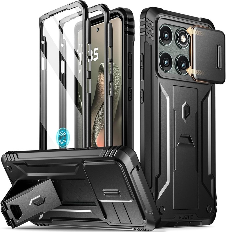 Poetic Revolution Case for Motorola Moto Edge 2025 [Not for 2024 Version], [Slid