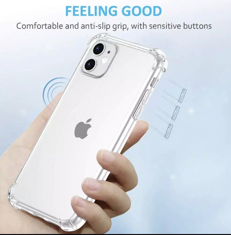 iPhone 12 Clear Case. 6.1 Inch