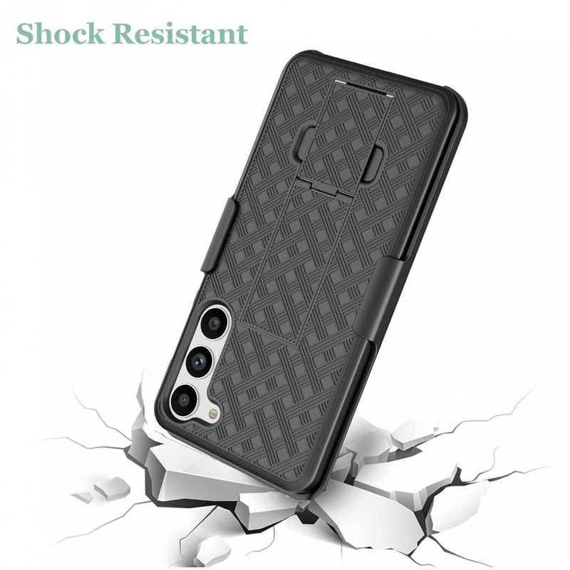 for SAMSUNG GALAXY S23 PLUS CASE BELT CLIP HOLSTER SWIVEL COVER KICKSTAND ARMOR gallery