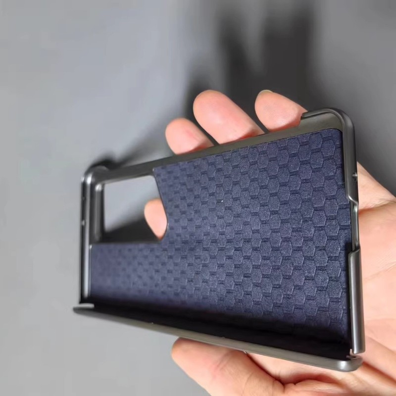 Original Luxury PU Leather Protective Back Cover For Honor Magic V2 RSR Porsche gallery