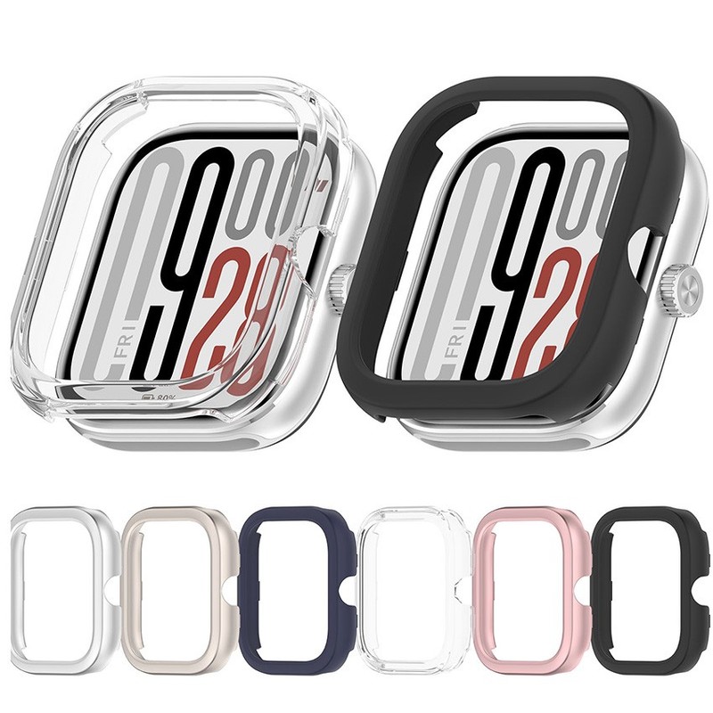 Smart Watch Case Half-wrapped PC Bumper Case for Redmi Watch5 ESIM/Watch5/Watch4