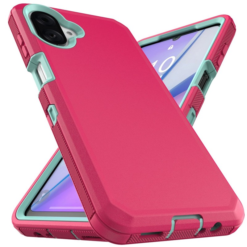 For Samsung Galaxy A07 Rugged Hybrid Shockproof Case Heavy Duty 3in1 Layer Cover