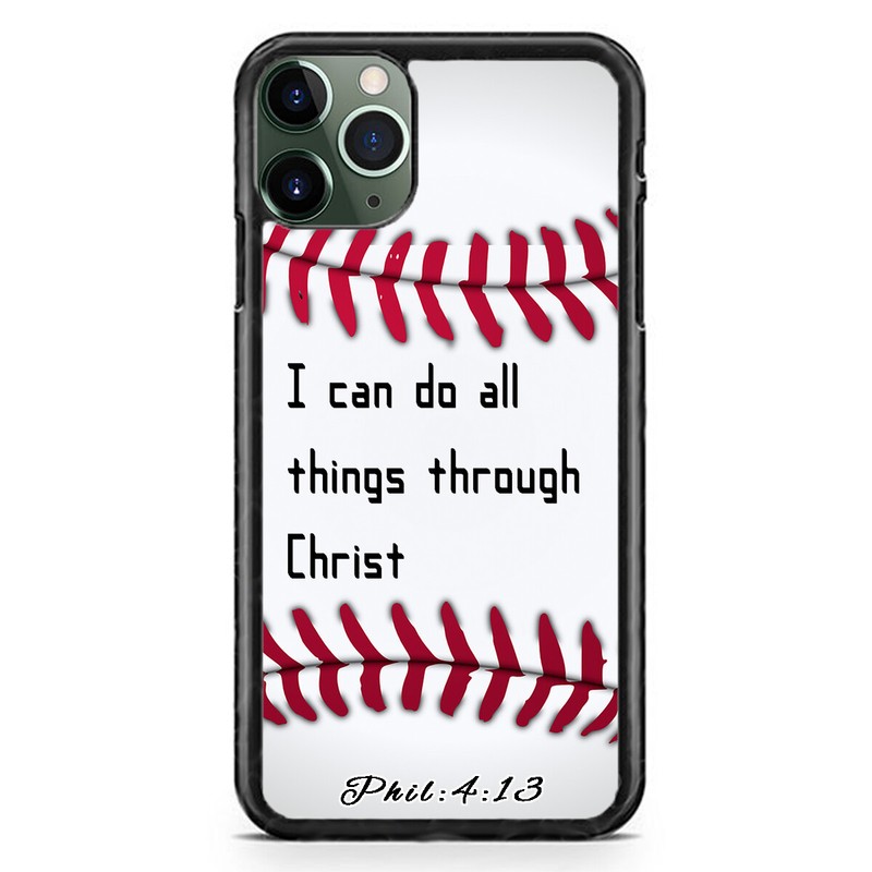 Baseball Christ Case For iPhone 16 Pro Max Plus 15 Mini 14 13 12 X XR