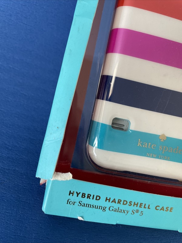 KATE SPADE CANDY STRIPE HYBRID CASE FOR SAMSUNG GALAXY S5 gallery