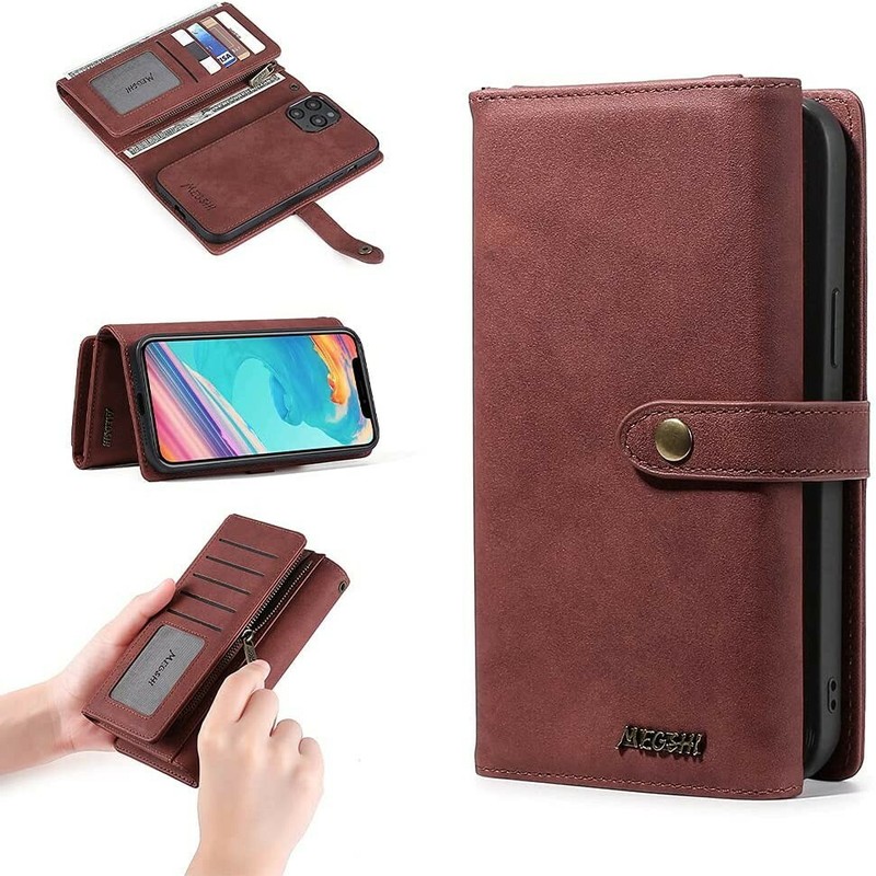 Wallet Case, Compatible with 12/12 Pro Flip Case