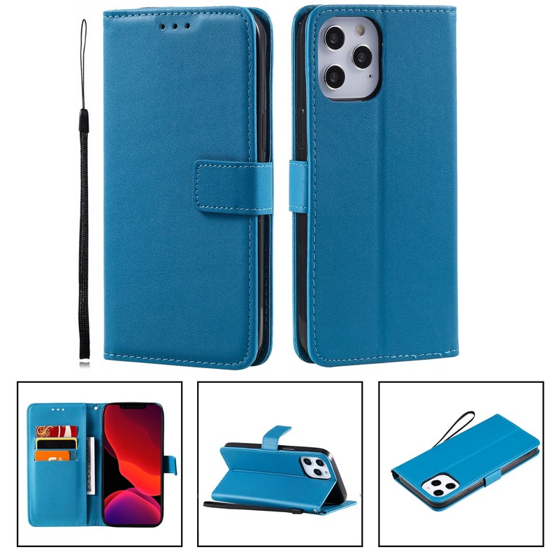For iPhone 17 Pro Max Air 16 15 14 Magnetic Flip Leather Wallet Card Case+Strap gallery