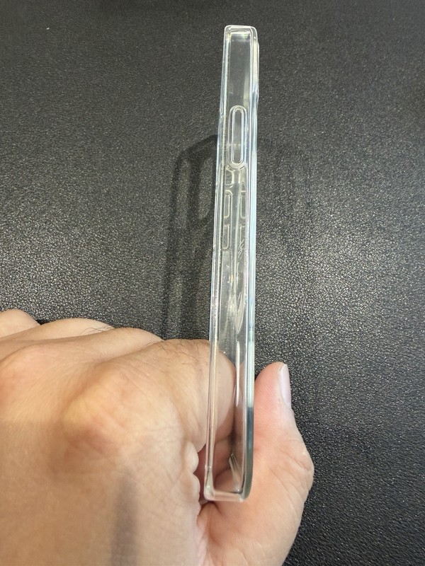 USED Apple iPhone 12 mini Clear MagSafe Polycarbonate Hard Case Transparent gallery