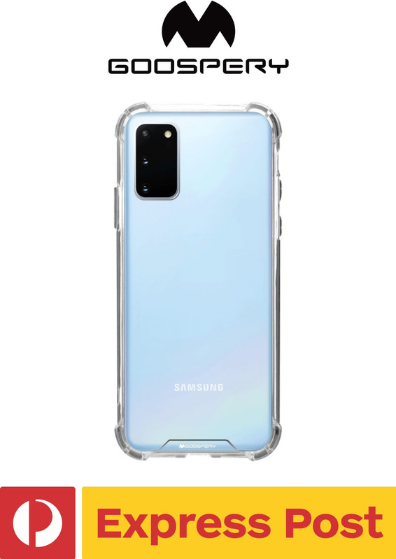 Samsung Galaxy S20 FE Mercury Goospery Super Protect Clear TPU Shockproof Case