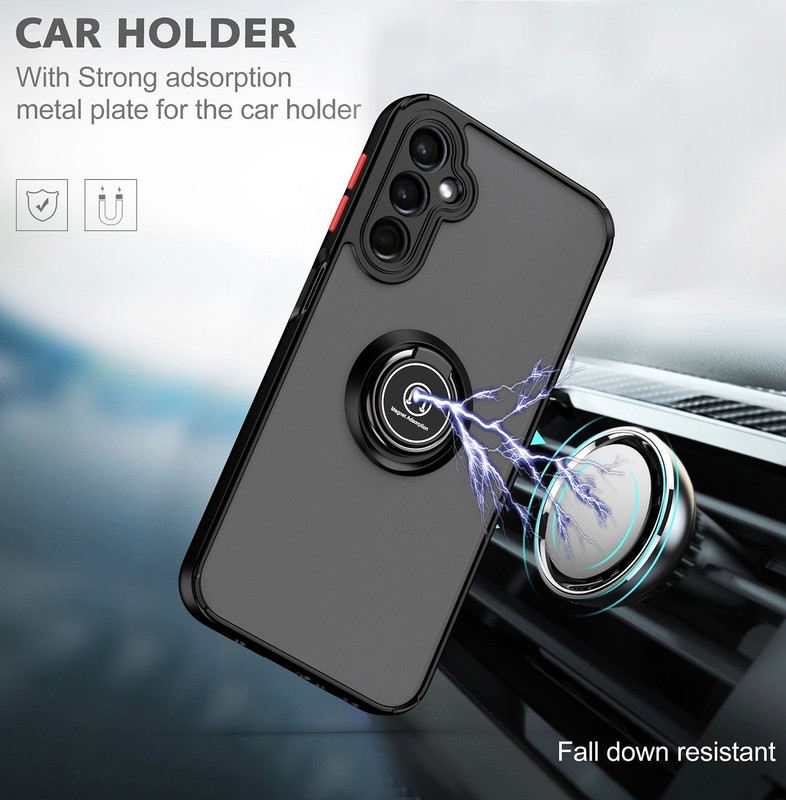 For Samsung Galaxy "A" Series Shockproof Magnetic Ring Stand Rugged Phone Case gallery