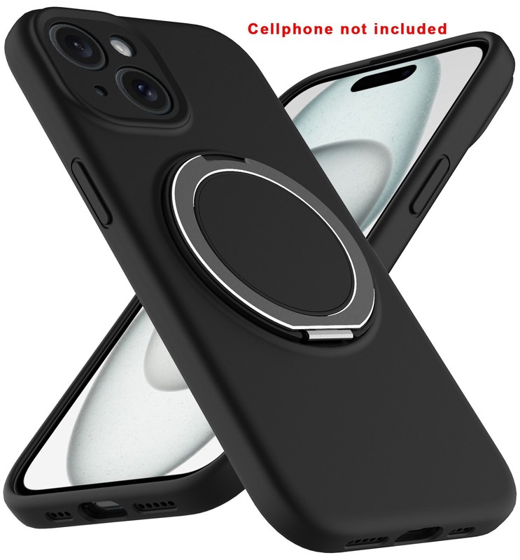 Anti-Slip Mag. Silicone Case with Stand for iPhone 13, Comfortable & Secure Grip