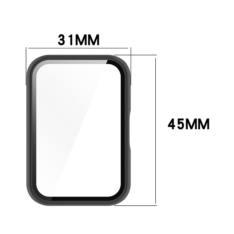 For Samsung Galaxy Fit 3 Full Coverage Tempered Glass Case Screen Protector gallery