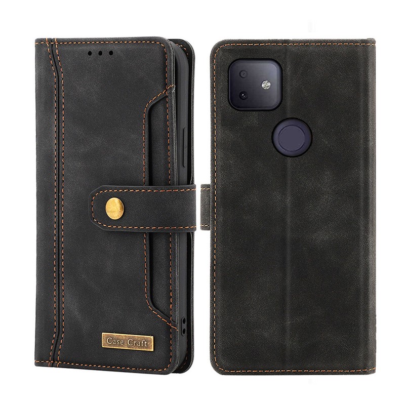 T-Mobile REVVL 4+ Plus Notebook Style Card Case,Leather Magnetic Flip Phone Case