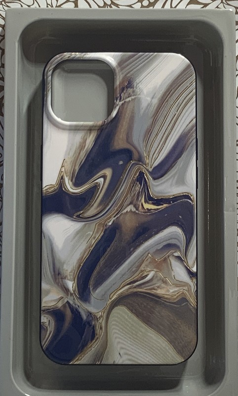 📀 Heyday Blue Natural Marble IPhone 13 Case – AS SHOWN