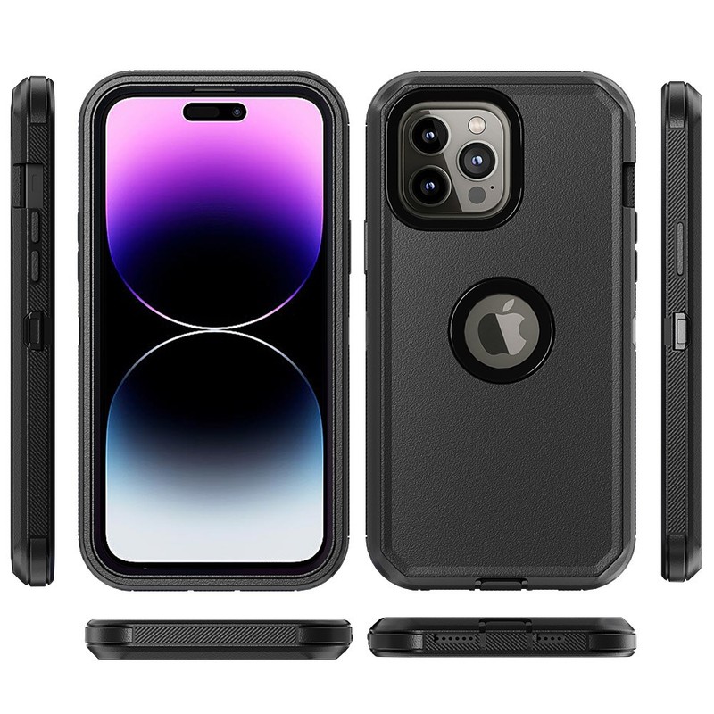 For iPhone 12 Mini/12 Pro Max/12 Pro Case Shockproof Heavy Duty Phone TPU Cover