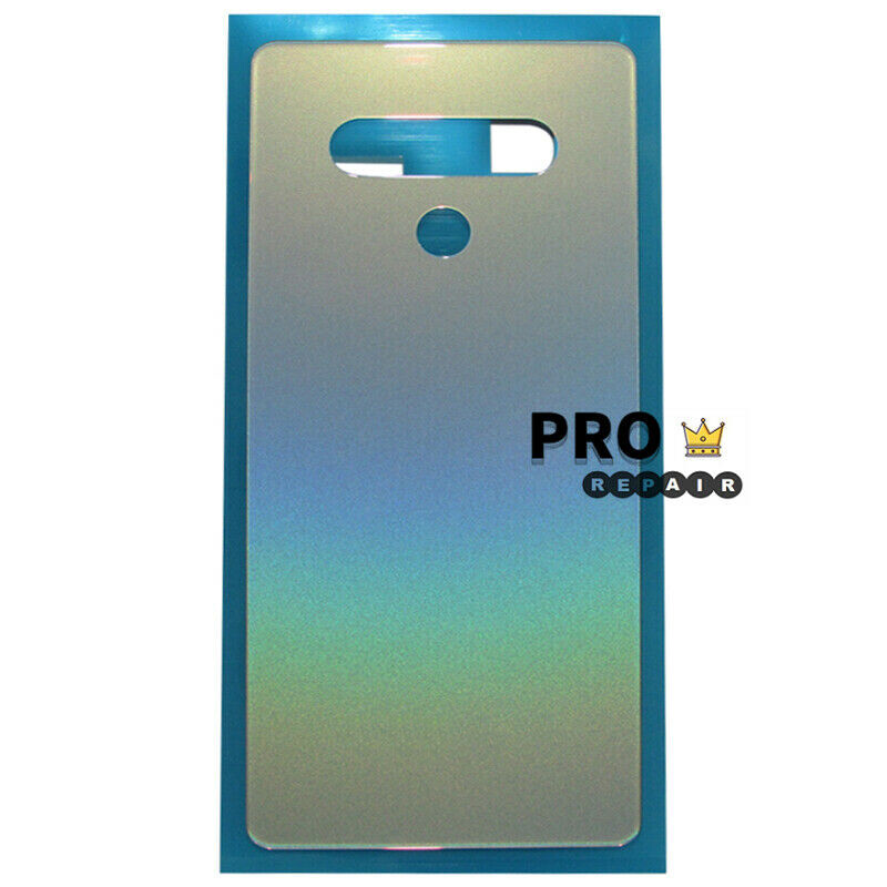 Battery Back Door Glass Cover With Adhesive Tape Replacement for LG Stylo 6 Q730