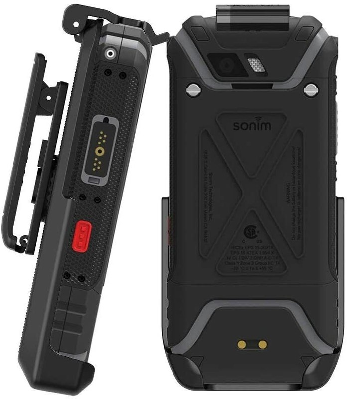 Heavy Duty Belt Clip Holster for Sonim XP5s (XP5800) Supports 2.25" Duty Belt
