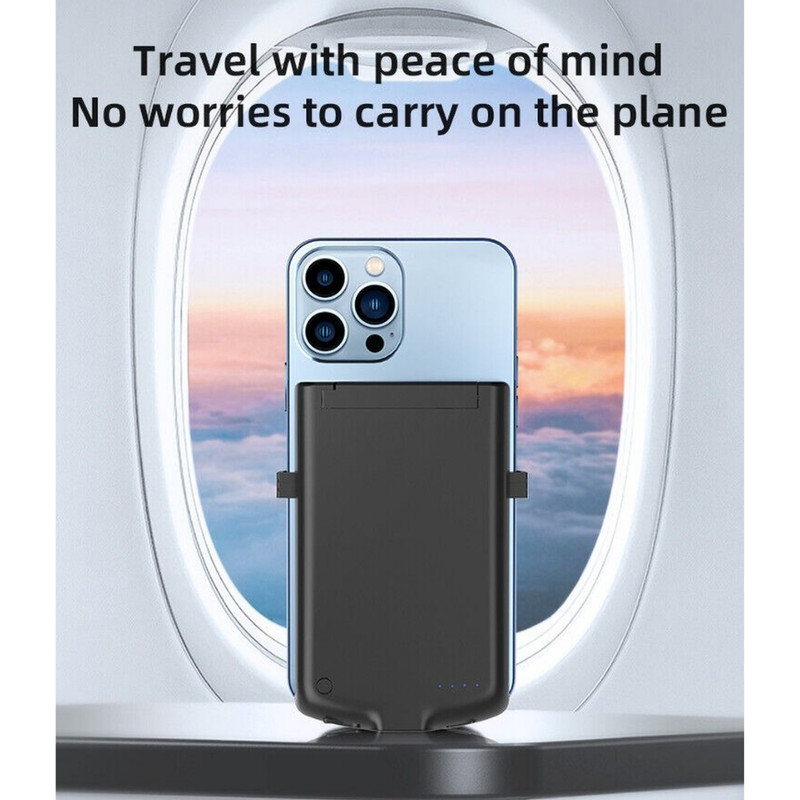 External Portable Battery Charger Case Power Bank For iPhone Android Rear Cover gallery