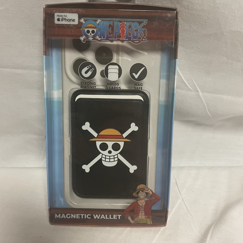 One Piece Magnetic Wallet For iPhone