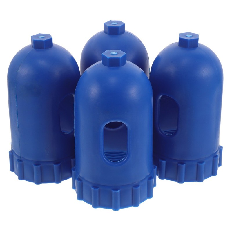 4pcs Gas Cylinder Regulator Protector - Fits Thread 3-1/8 Inch Collar -
