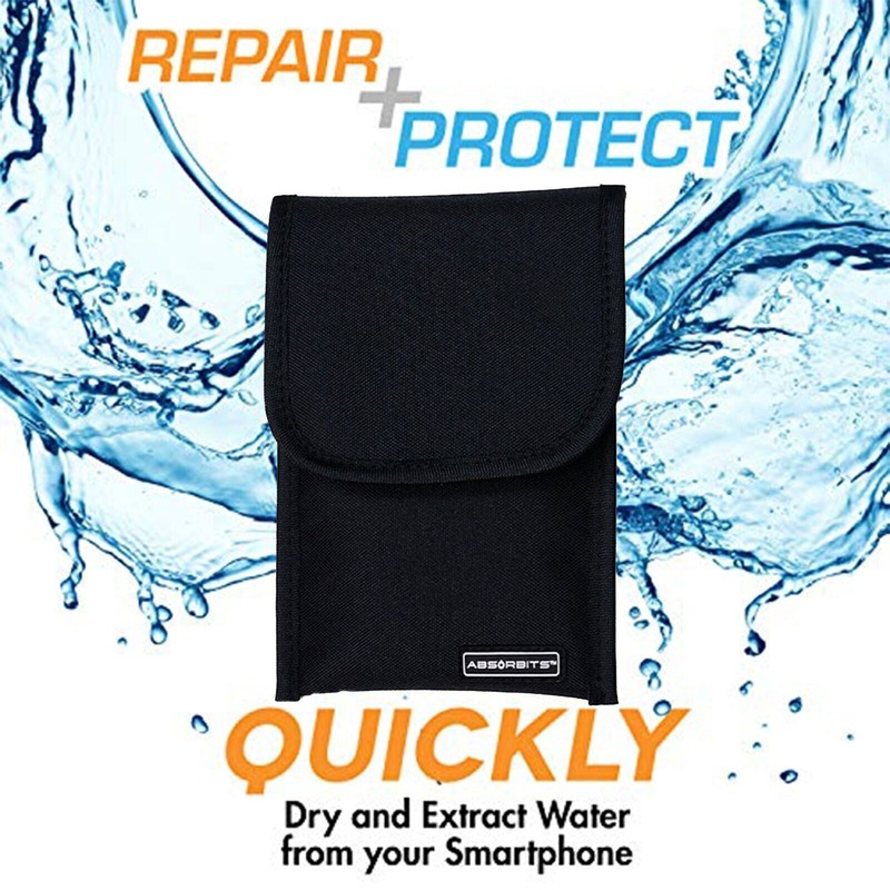 Absorbits Wet Phone Rescue Pouch Electronics Cellphone Cellular Phone Drying Kit gallery