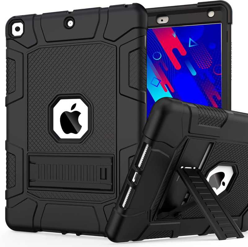 Case for 9Th/8Th/7Th Generation, Hybrid Shockproof Rugged Drop Protective Case w