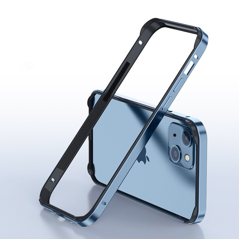 Bumper Case For iPhone 14 Pro Max 13 12 11 XS Max XR Aluminum Metal Phone Frame