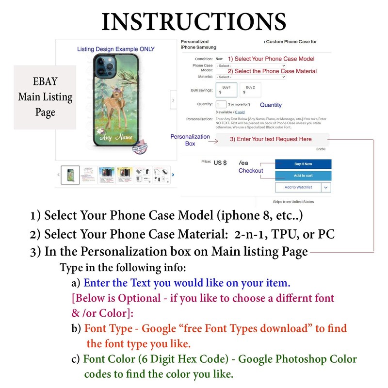 Ebay Seller FSC25 Designs ONLY Phone Case Cover for iPhone Samsung Gift gallery