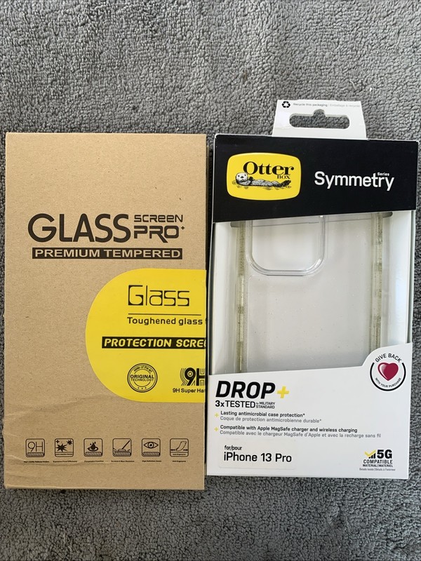 OTTERBOX iPhone 13 Pro Case Symmetry Series W/SCREEN PROTECTOR & CAMERA LENS